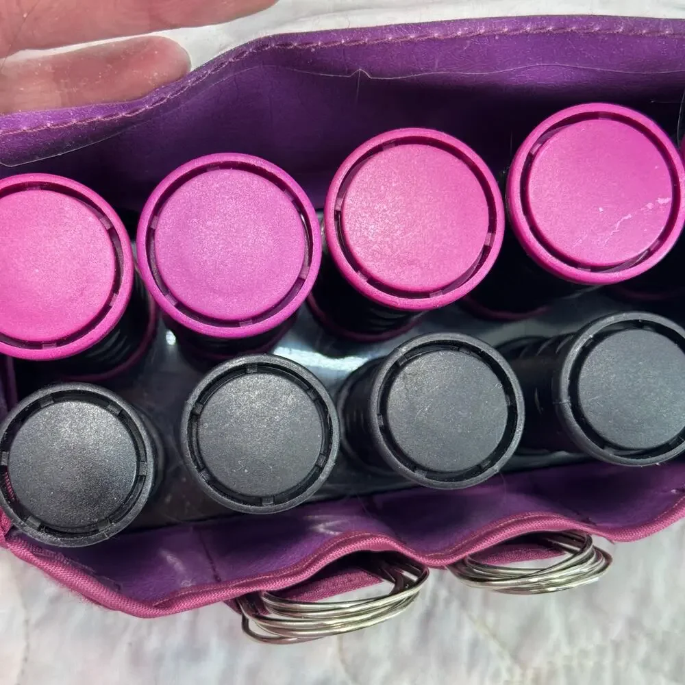Vintage Remington travel 10 pack hot rollers compack